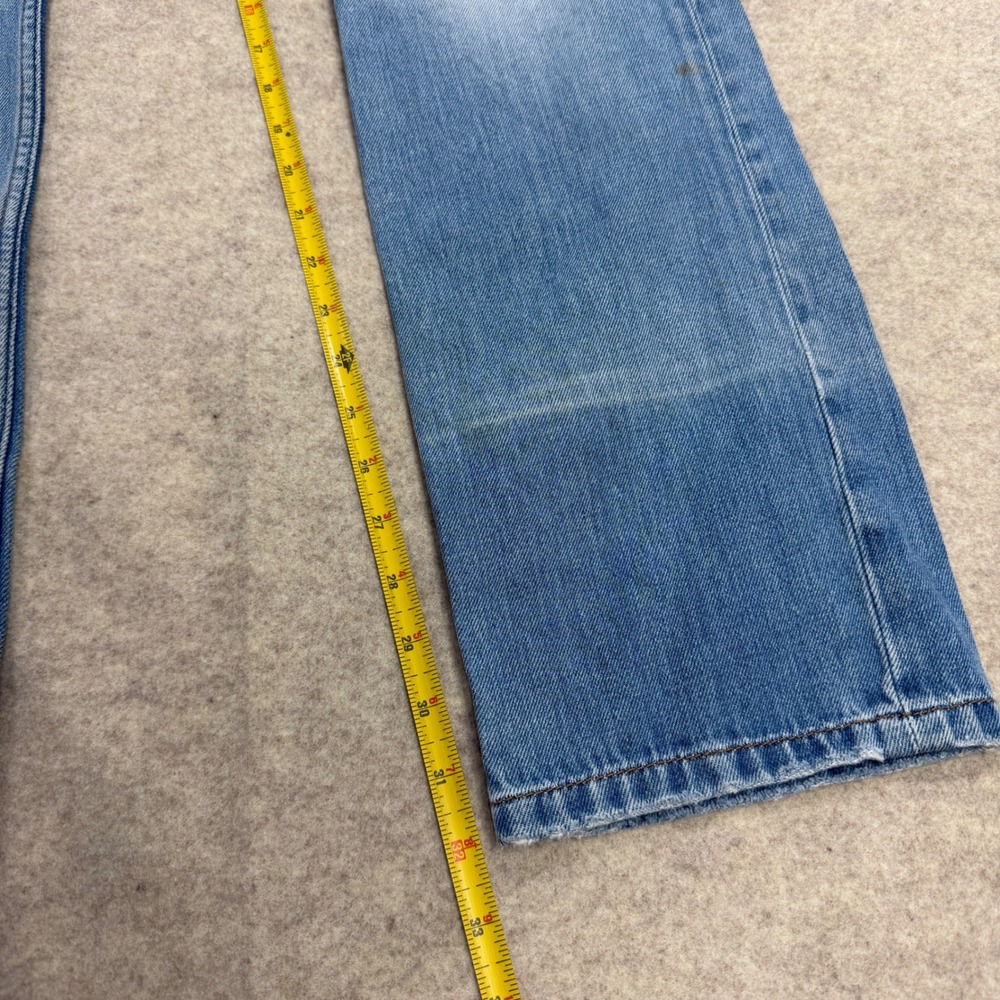 Kaporal 5 Legend Mens Blue Light Wash Straight Leg Euro Jeans Size 32x32 - Picture 5 of 5